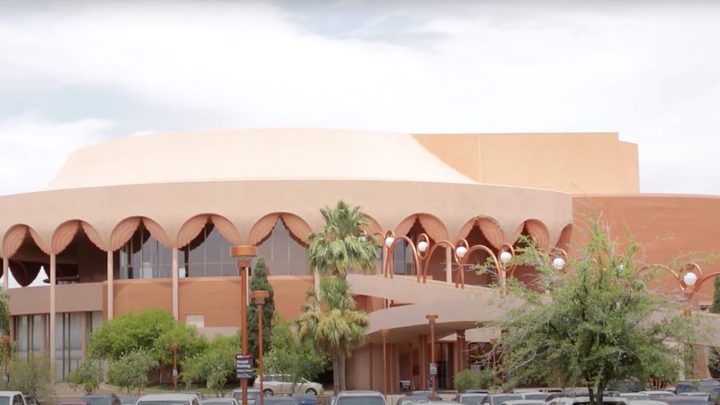 Building view of asu gammage