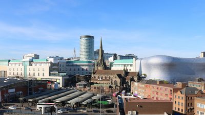 Birmingham's Skyline with the Bullring