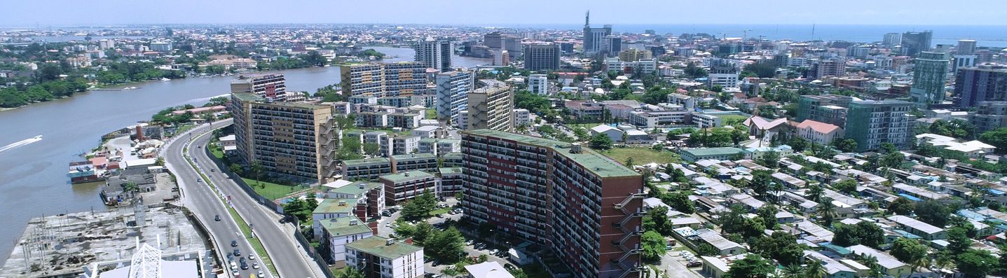 aerial view of nigeria's skyline