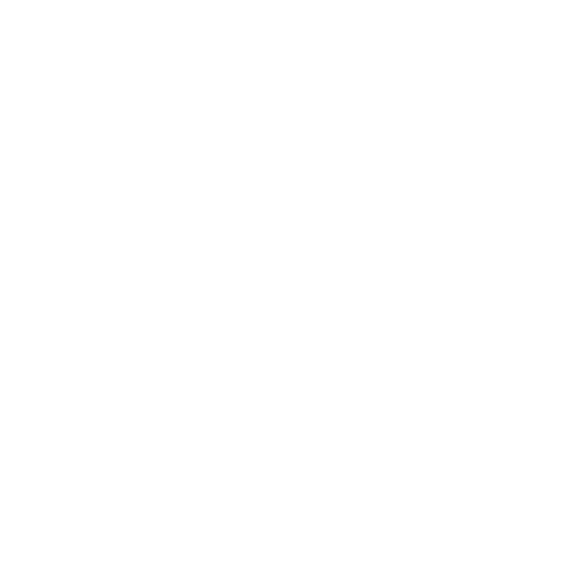 facebook logo outline in white