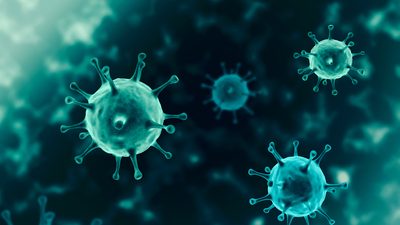 Stock image of coronavirus