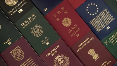 Passports of several countries
