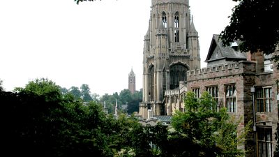 Wills memorial building at the University of Bristol