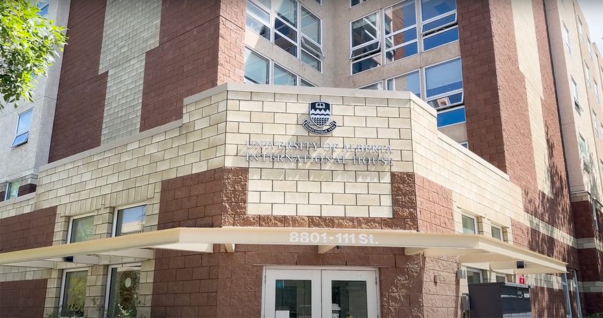 Entrance of the University of Alberta International House