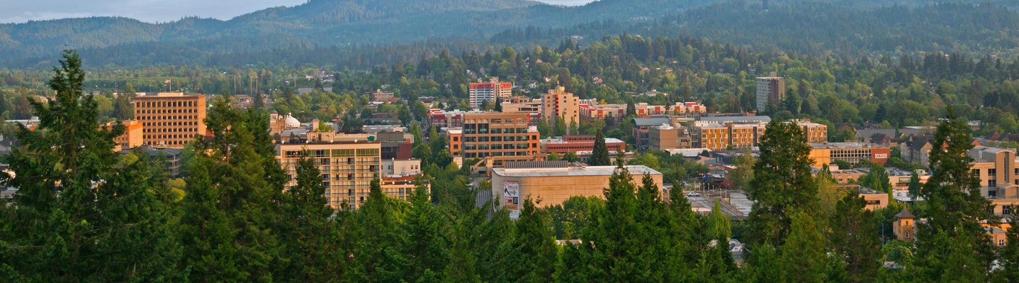 A view of Eugene